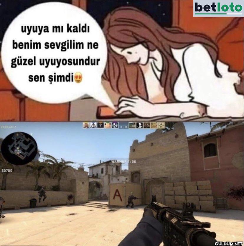 uyuya mı kaldı benim...