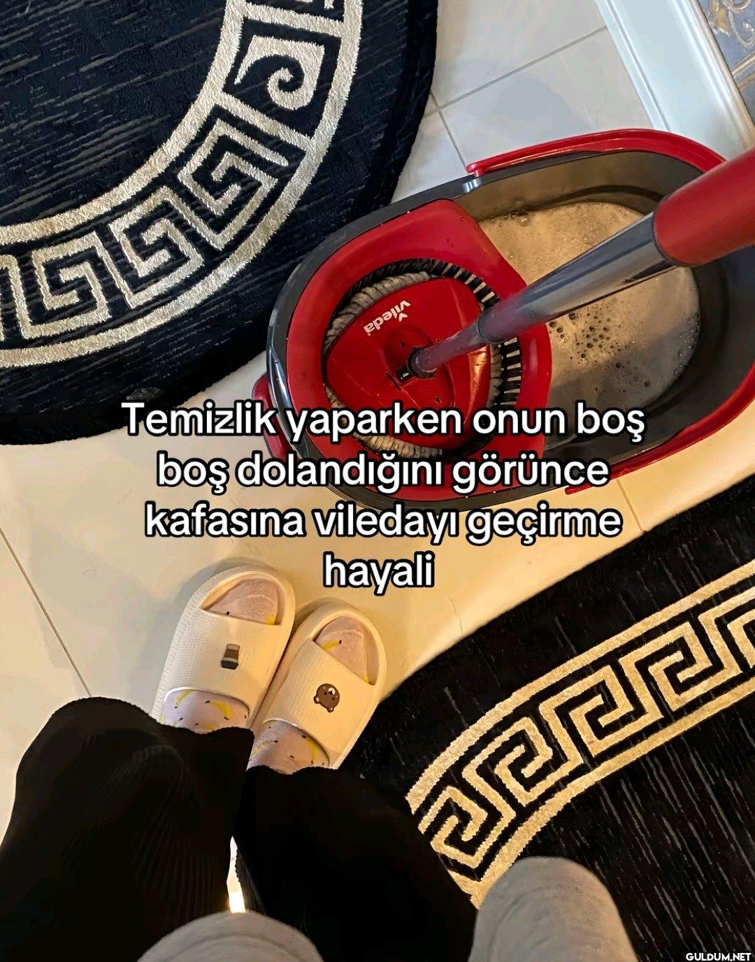 ерәл Temizlik yaparken...