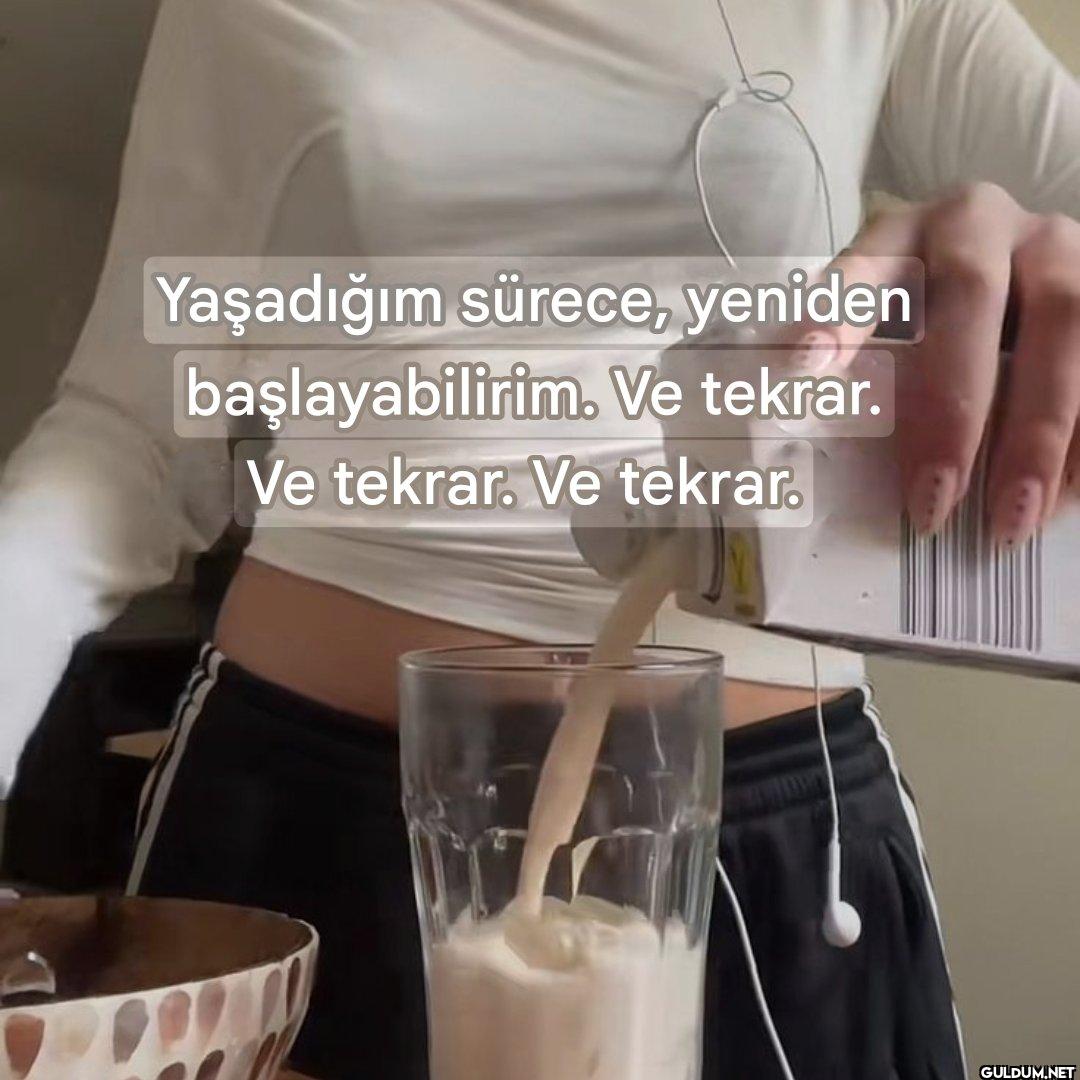 Yaşadığım sürece, yeniden...
