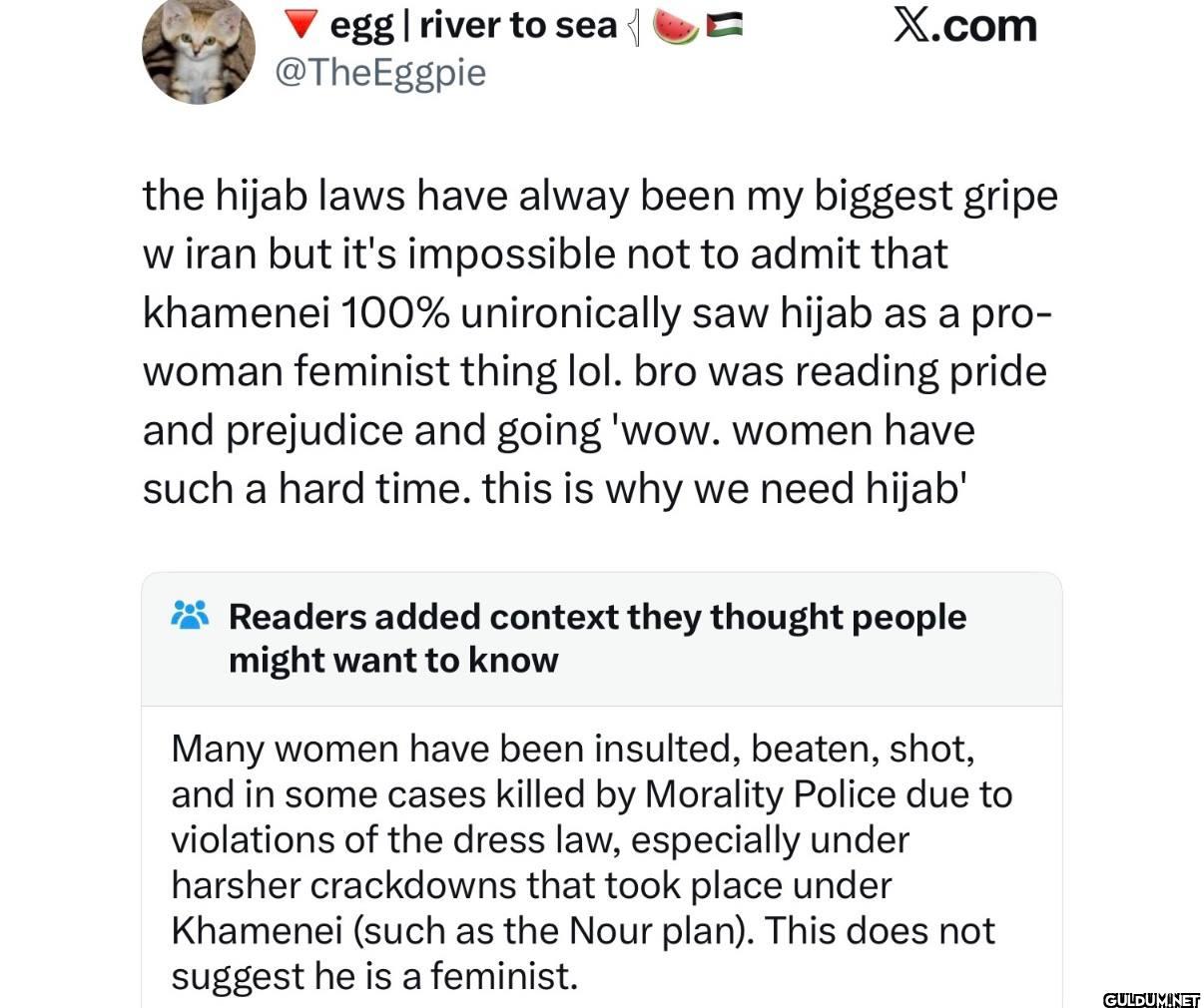 Definitely not a feminist ...