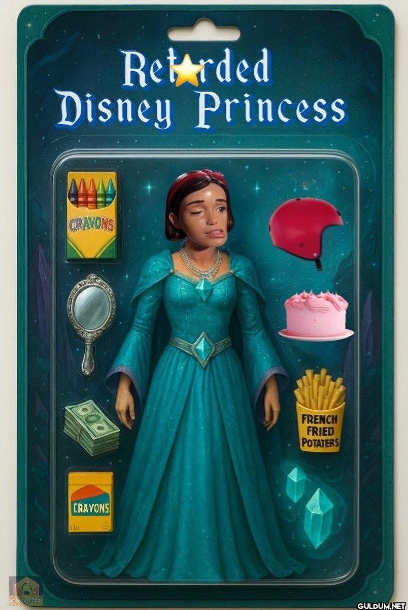 Retarded Disney Princess...