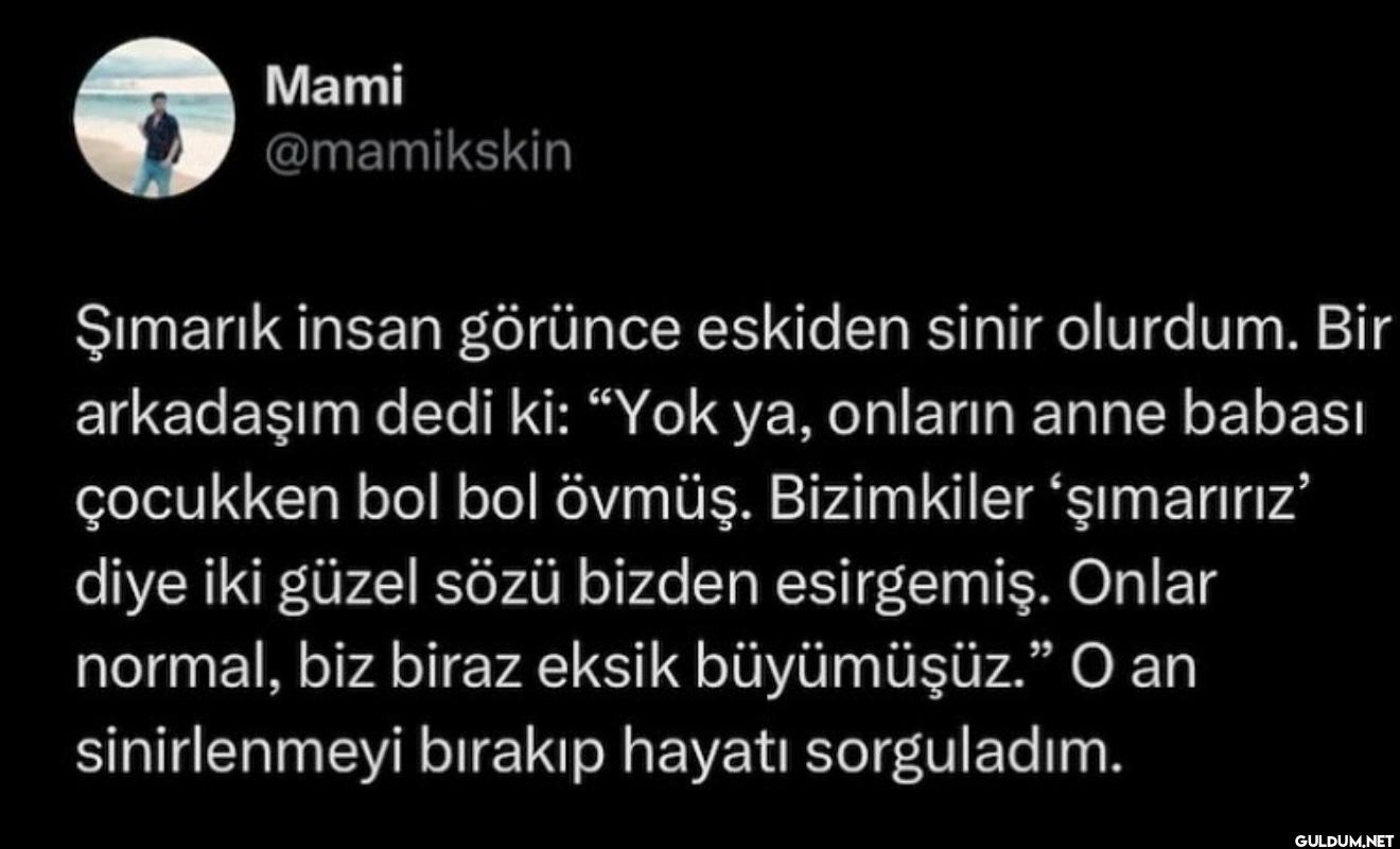 Şımarık insan görünce...