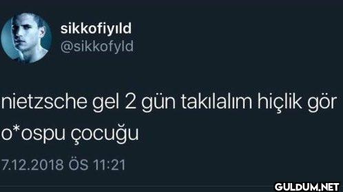 nietzsche gel 2 gün...