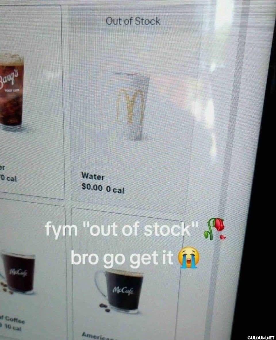 FOOT U Out of Stock er...