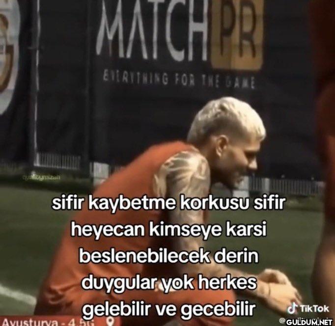 MATCH PR EVERYTHING FOR...
