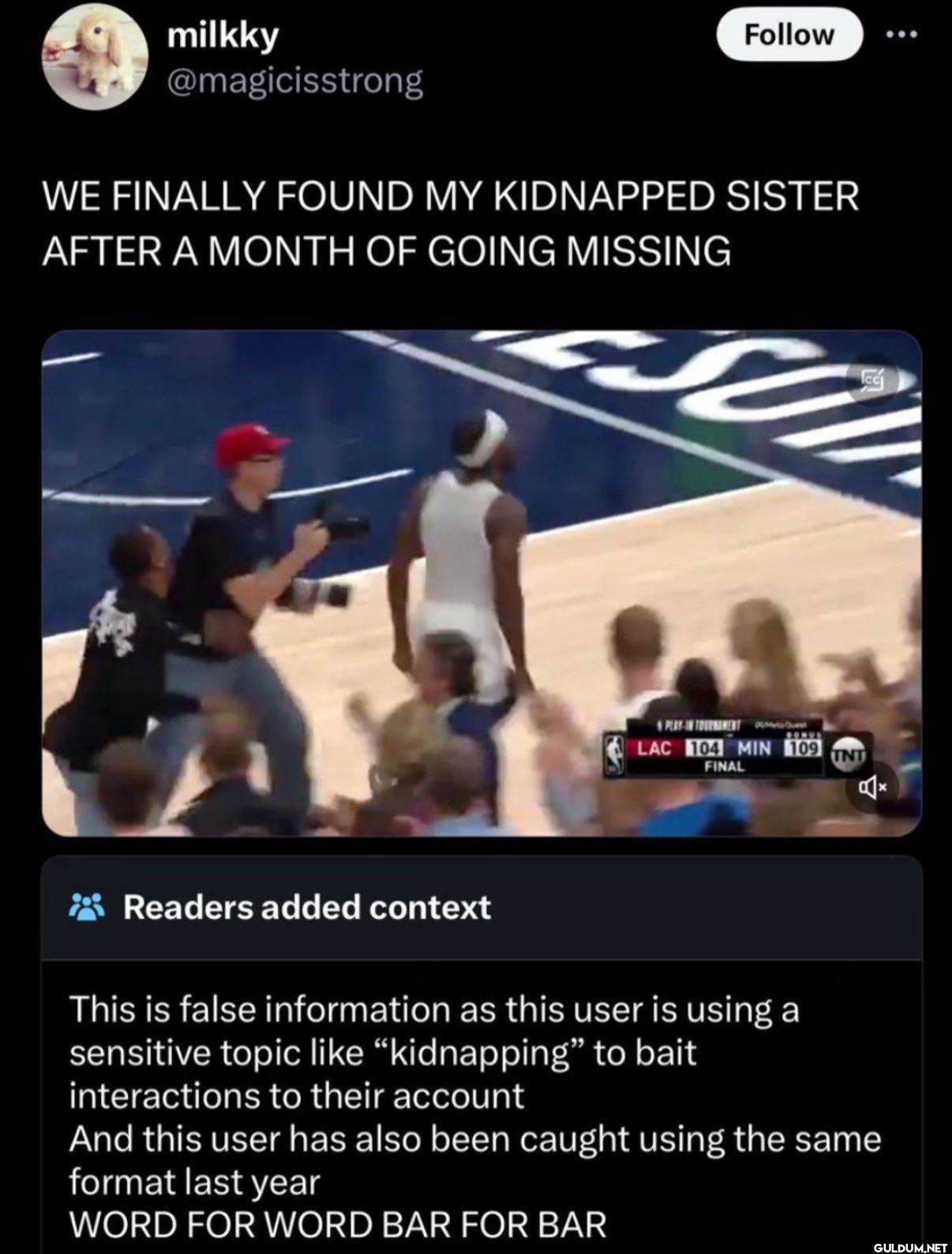 Follow WE FINALLY FOUND MY...