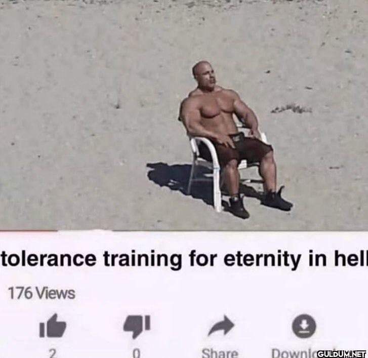 tolerance training for...