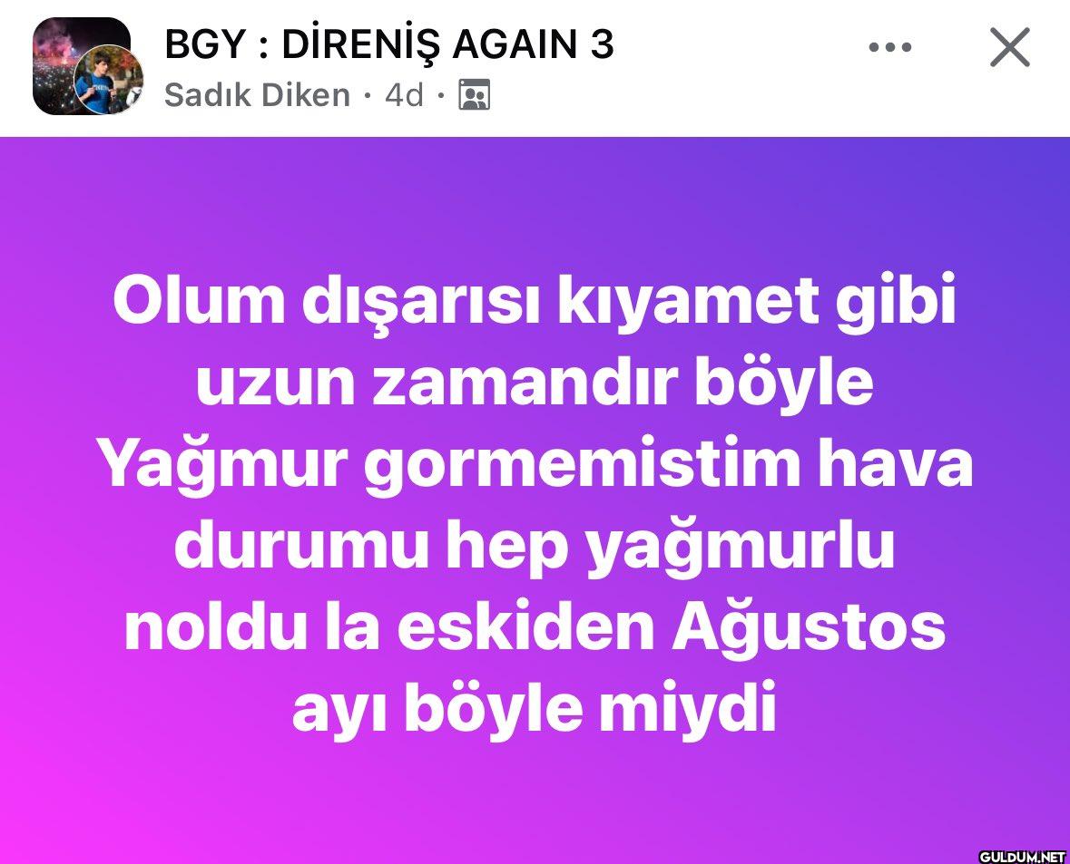 Havaya ne oldu böyle awk  ...