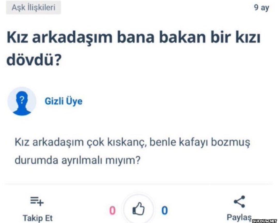 Aşk İlişkileri 9 ay Kız...