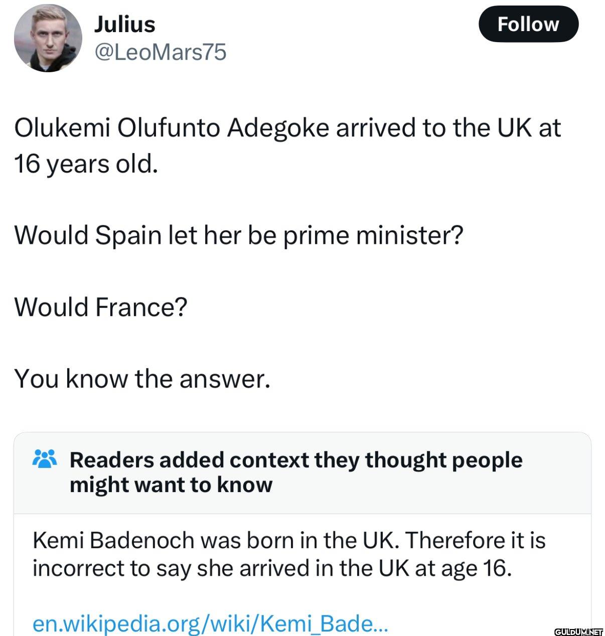 Guess she didn’t arrive at...
