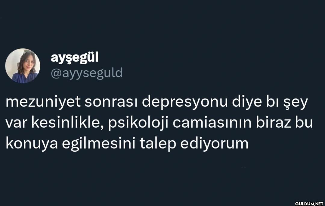 mezuniyet sonrası...