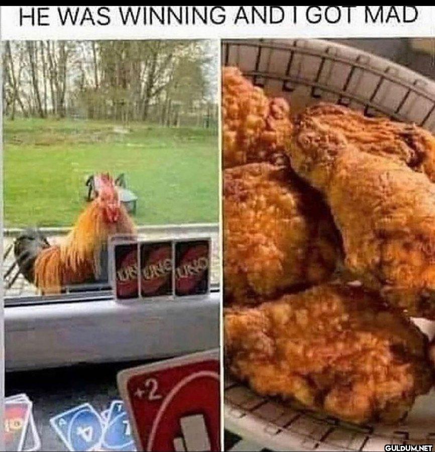 HE WAS WINNING AND I GOT...