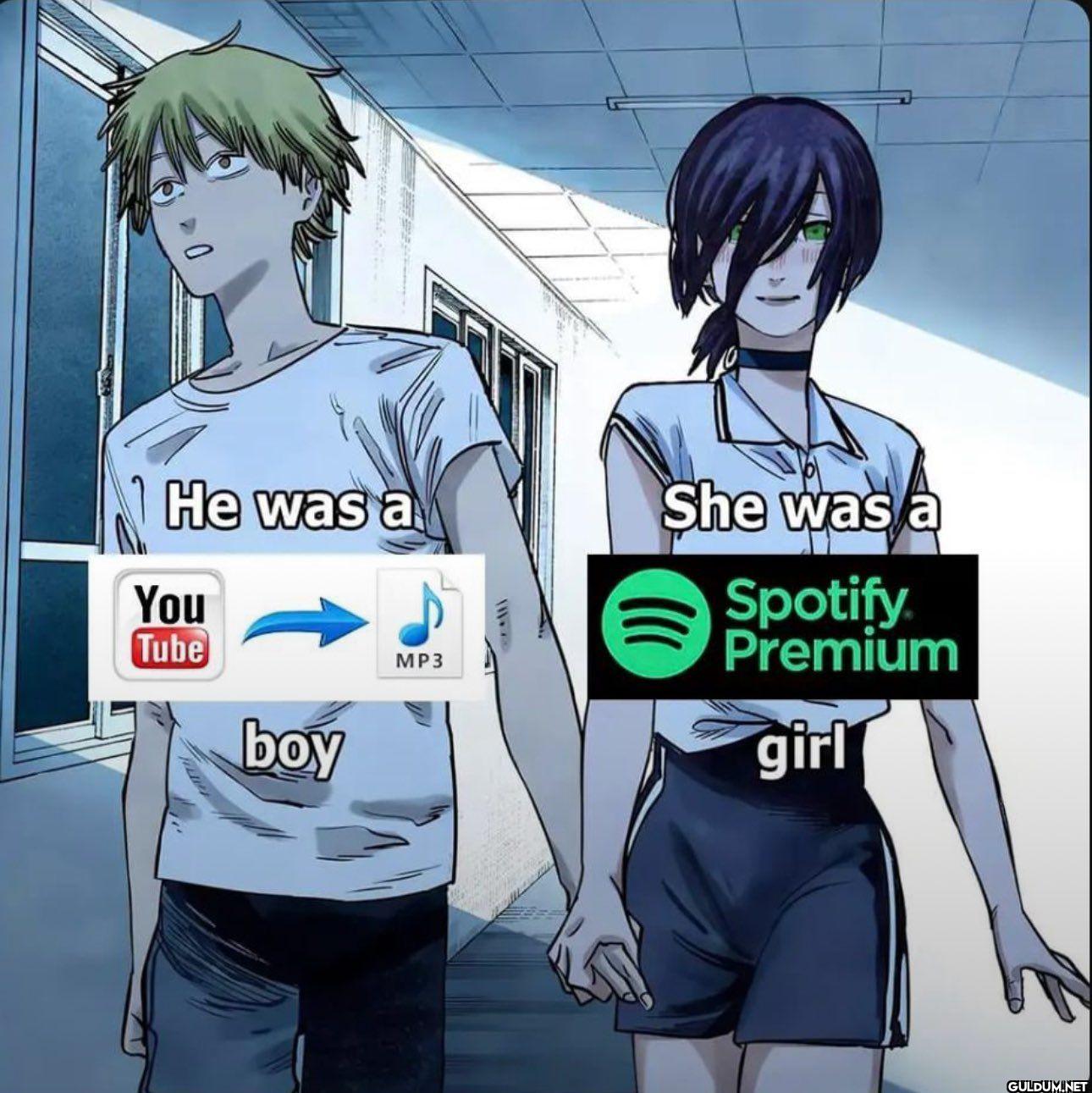 0A He was a You Tube boy...