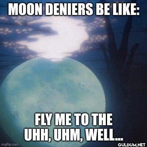 MOON DENIERS BE FLY ME TO...