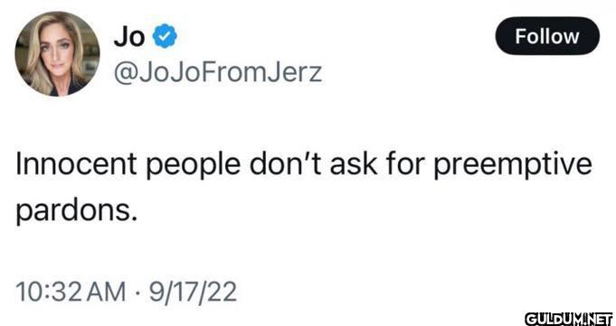 From Jerz Innocent people...