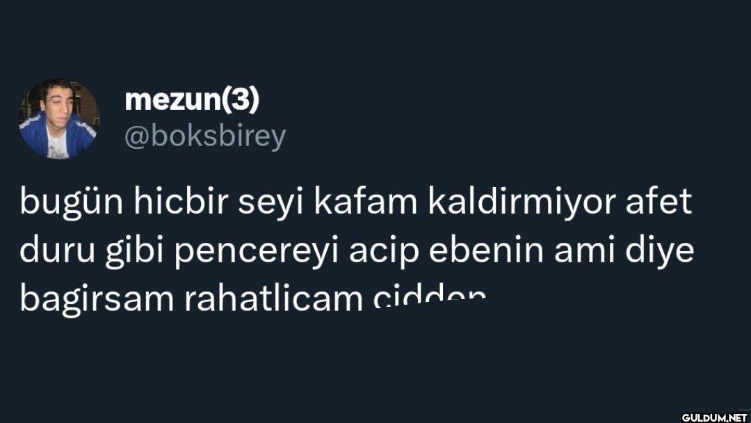 bugün hicbir seyi kafam...