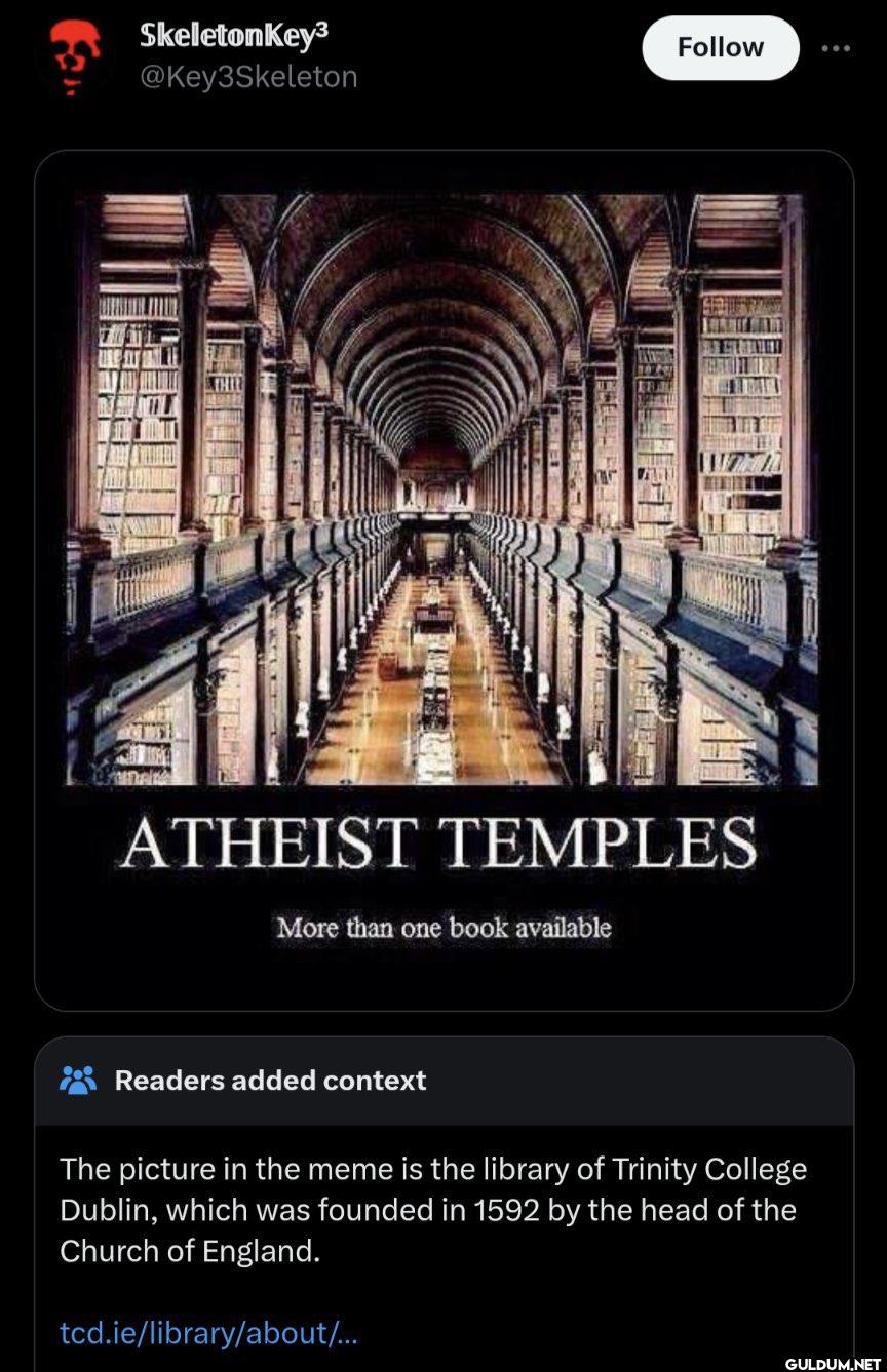 Follow ATHEIST TEMPLES...