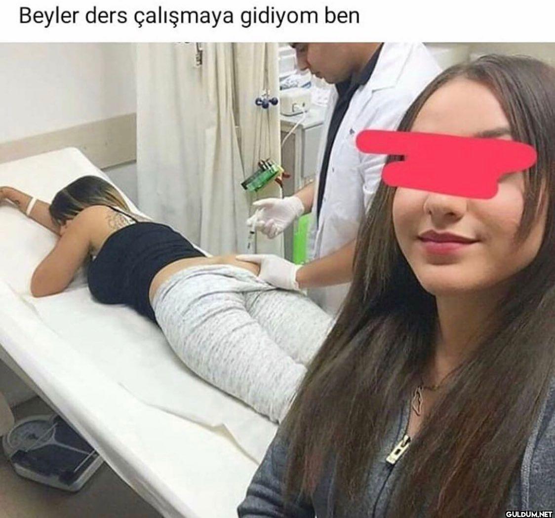 Beyler ders çalışmaya gidiyom ben