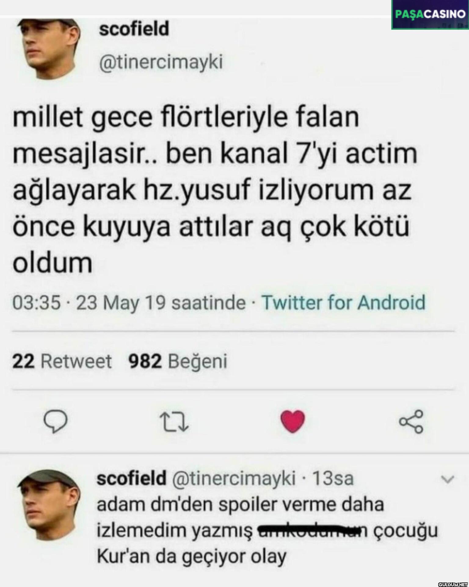 millet gece flörtleriyle...