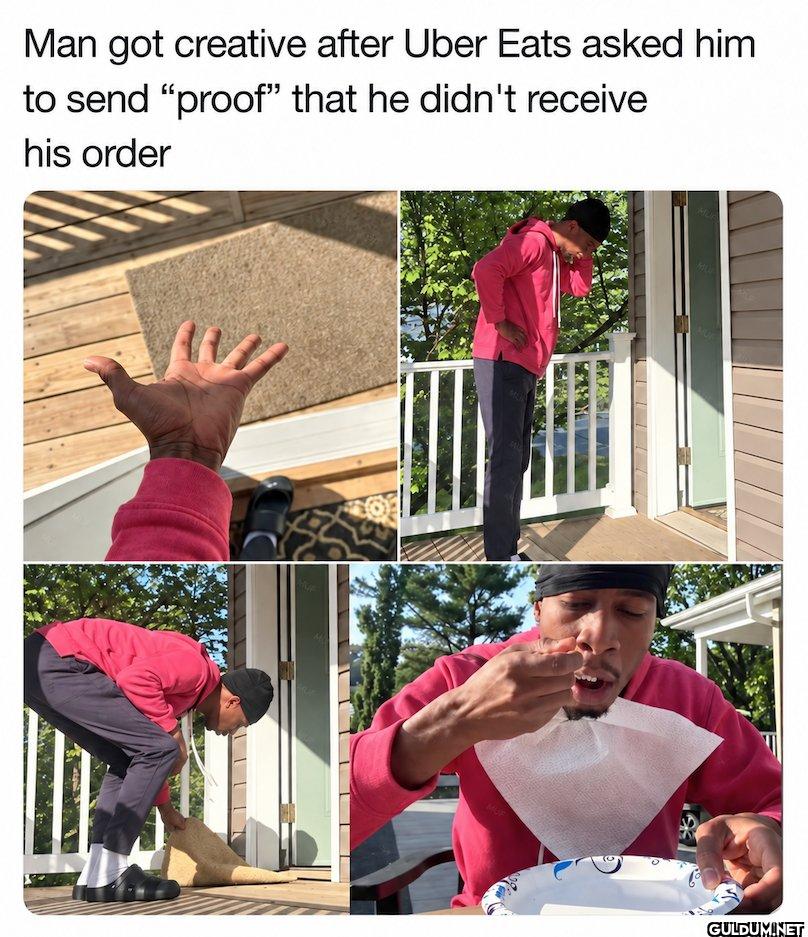 Man got creative after...