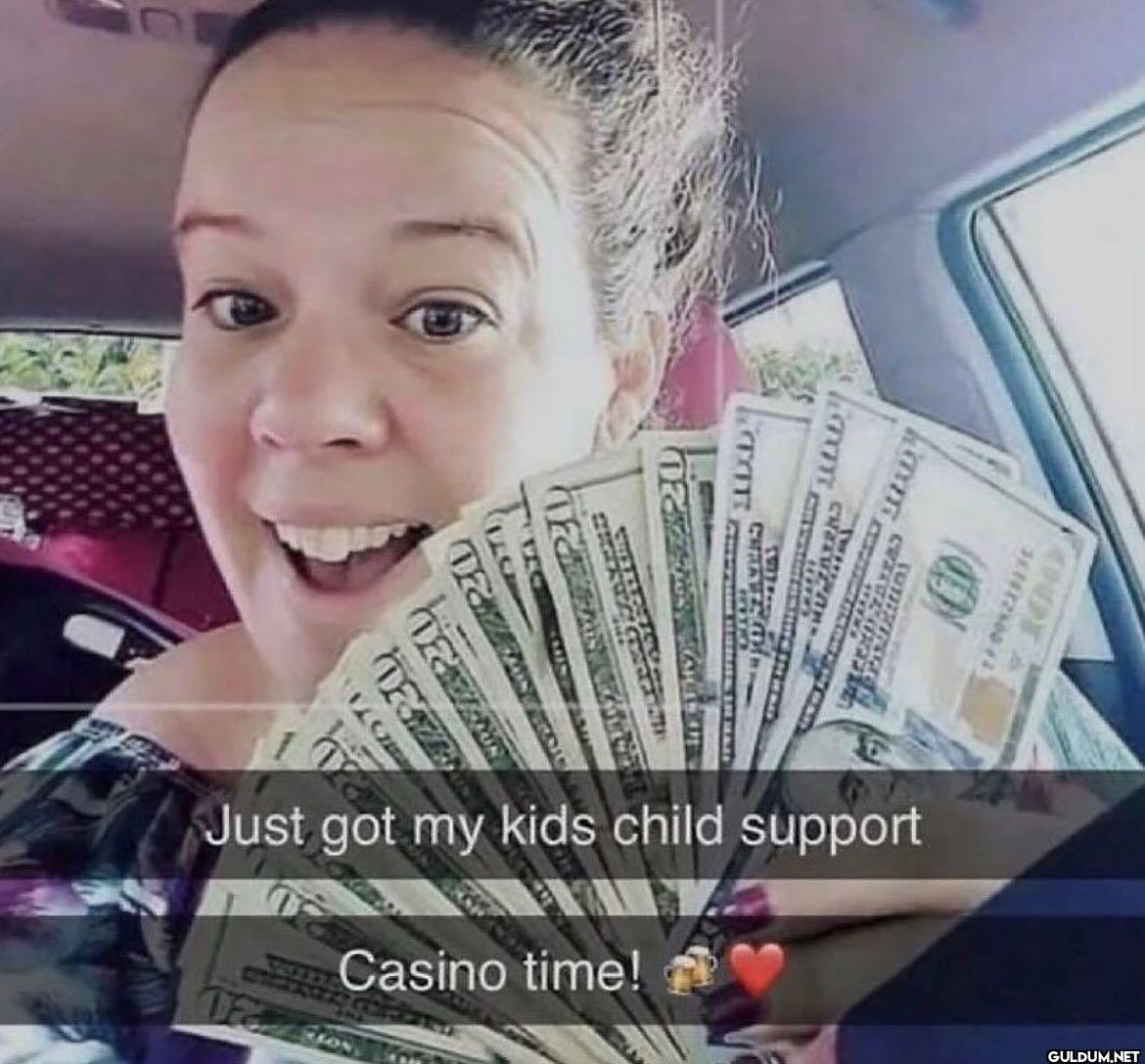 Just got my kids child...
