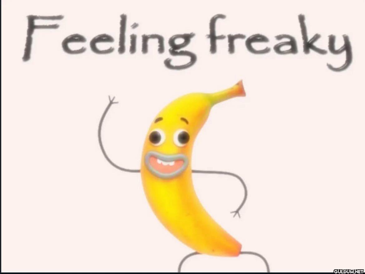 Feeling freaky