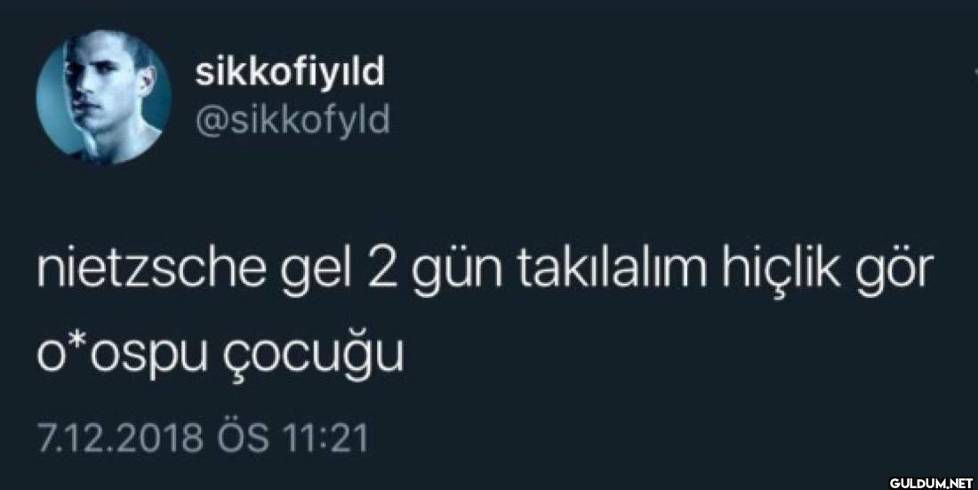 nietzsche gel 2 gün...