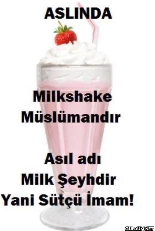 ASLINDA Milkshake...