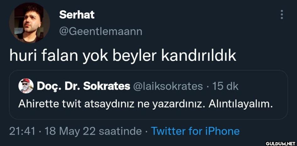 huri falan yok beyler...