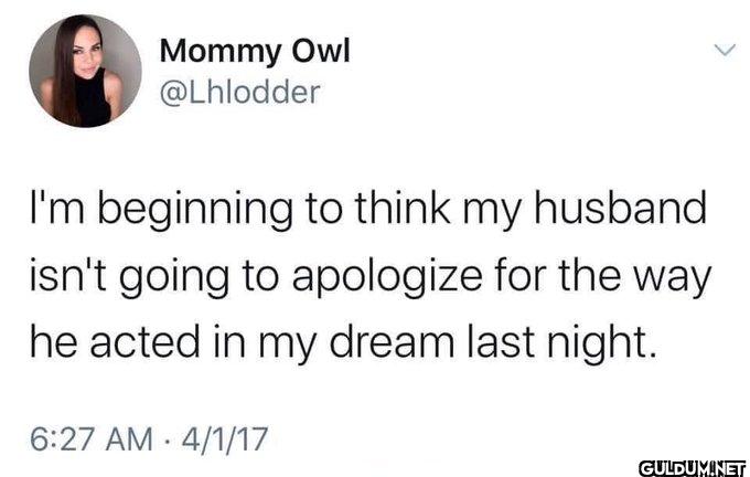 I'm beginning to think my...