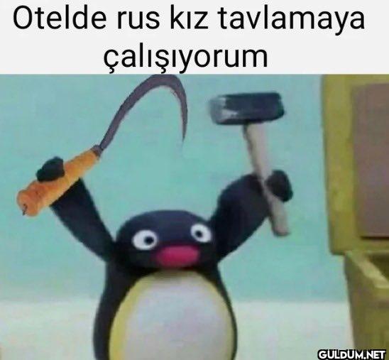 Otelde rus kız tavlamaya...