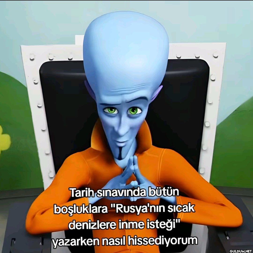 Tarih sınavında bütün...