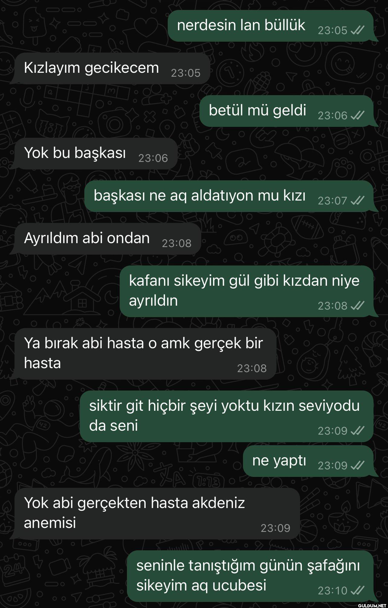 çevremdeki en normale...
