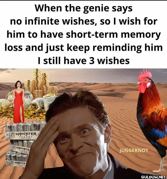 When the genie says no...