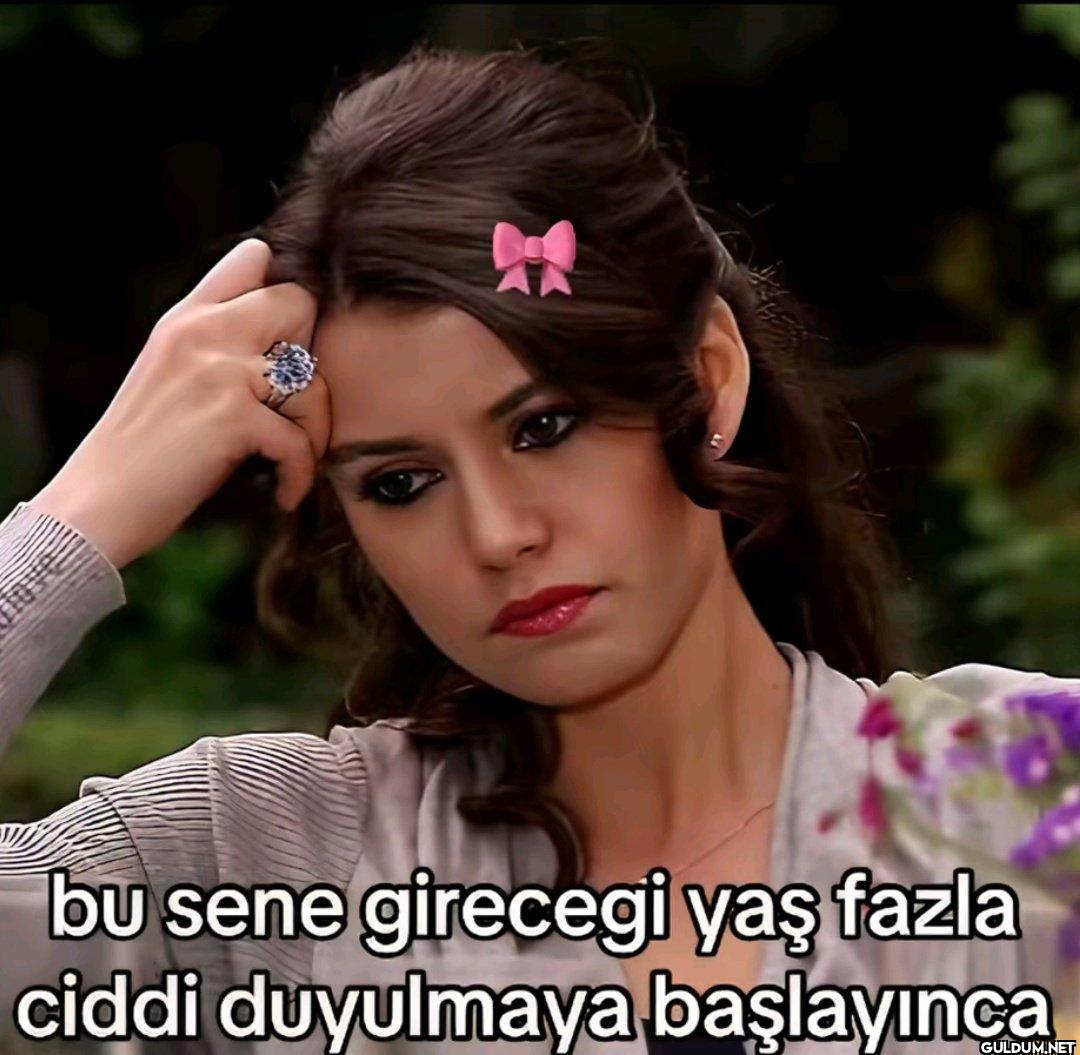 bu sene girecegi yaş fazla...