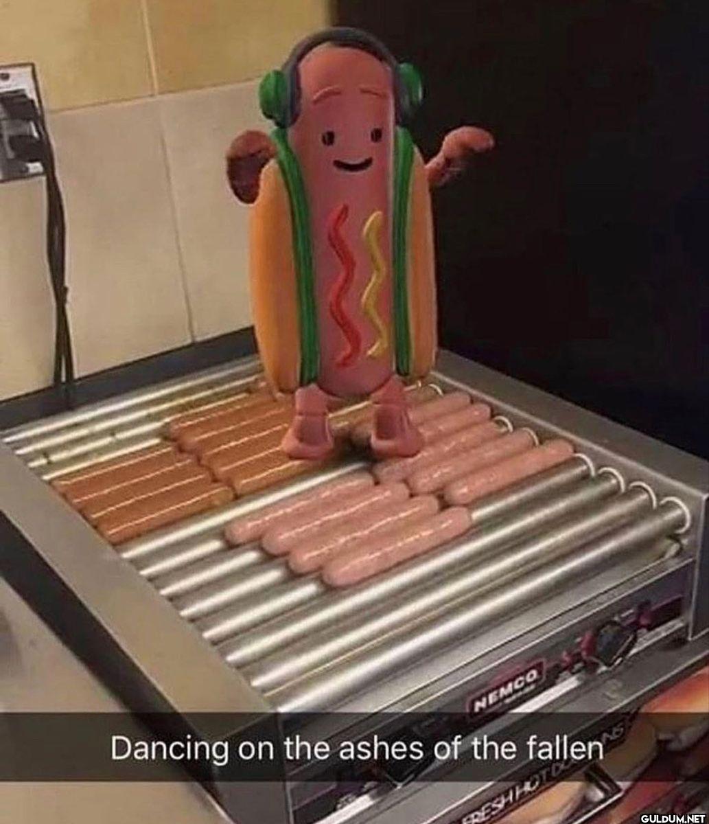 Dancing on the ashes of the fallen