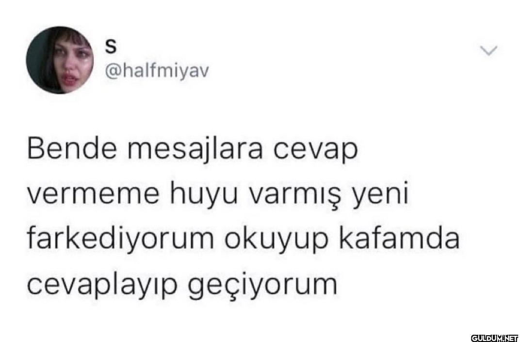 Bende mesajlara cevap...