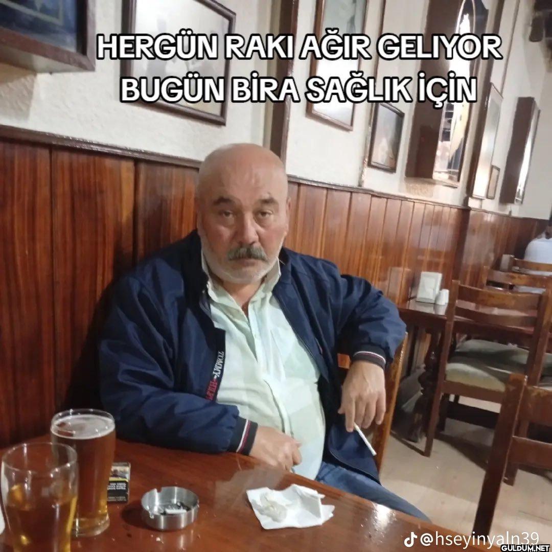 HERGÜN RAKI AĞIR GELIYOR...