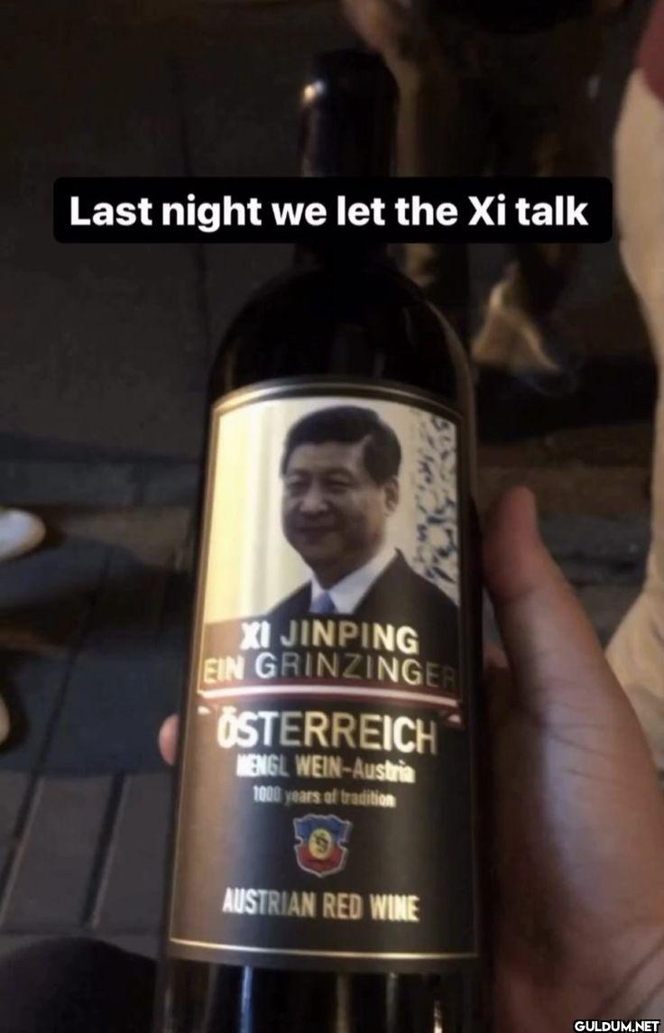 Last night we let the Xi...