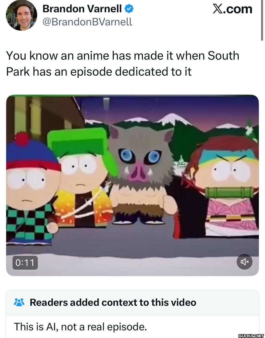 X.com You know an anime...