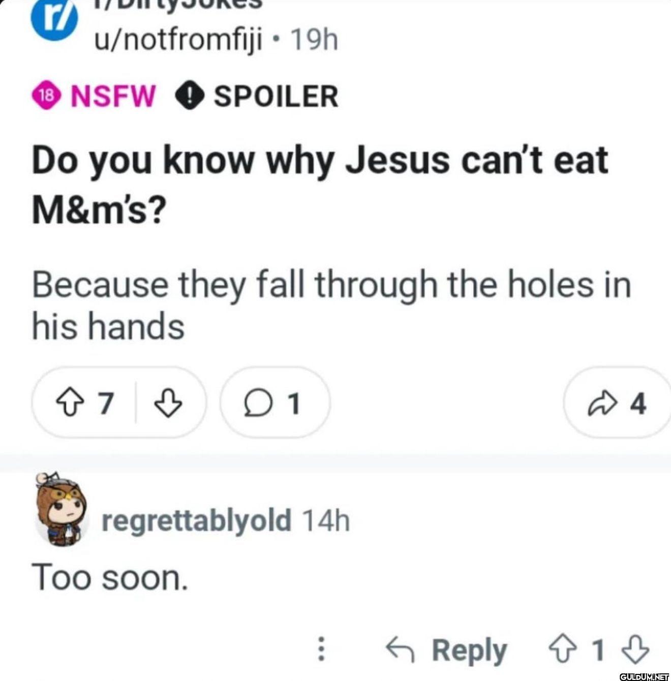r/ u/notfromfiji • 19h 18...