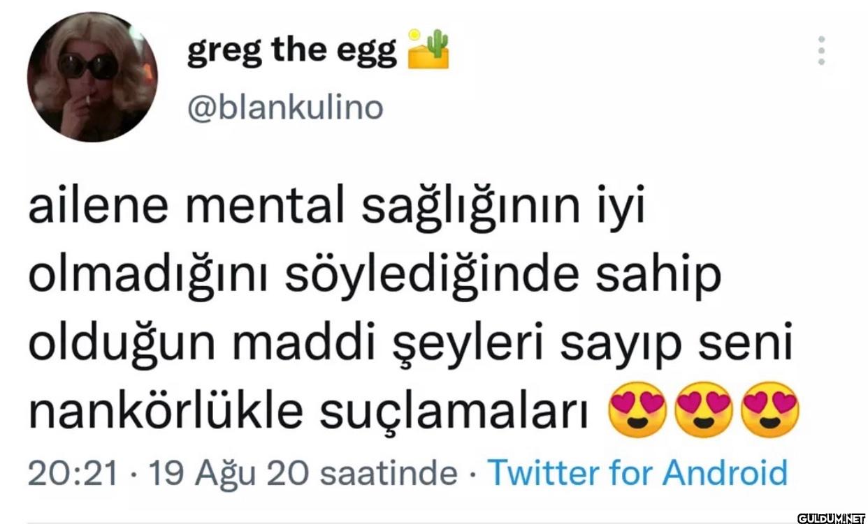 ailene mental sağlığının...