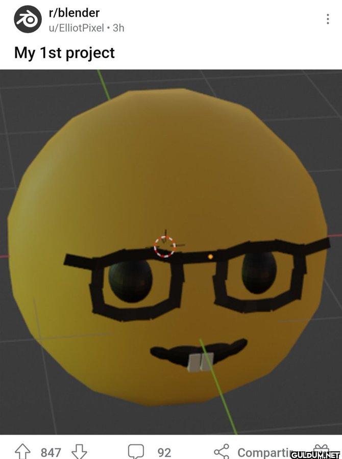 r/blender u/ElliotPixel⚫...