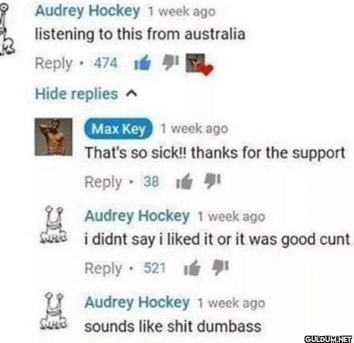 Audrey Hockey 1 week ago...