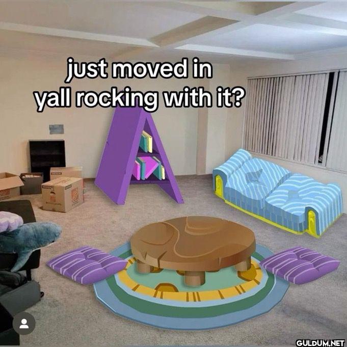 just moved in yall rocking with it?