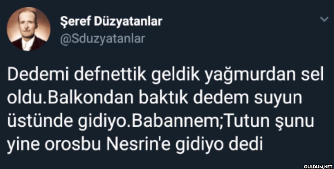 Dedemi defnettik geldik...
