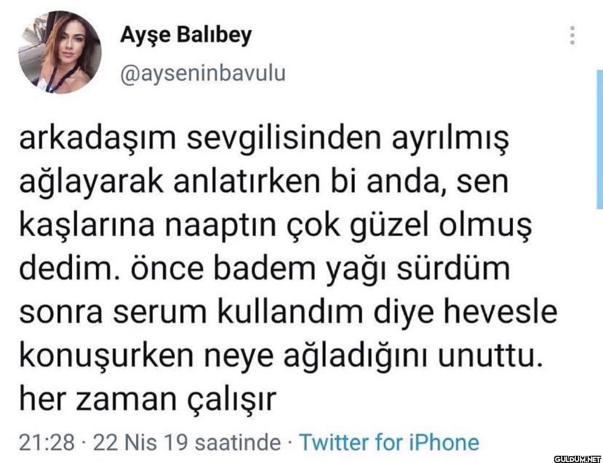 arkadaşım sevgilisinden...