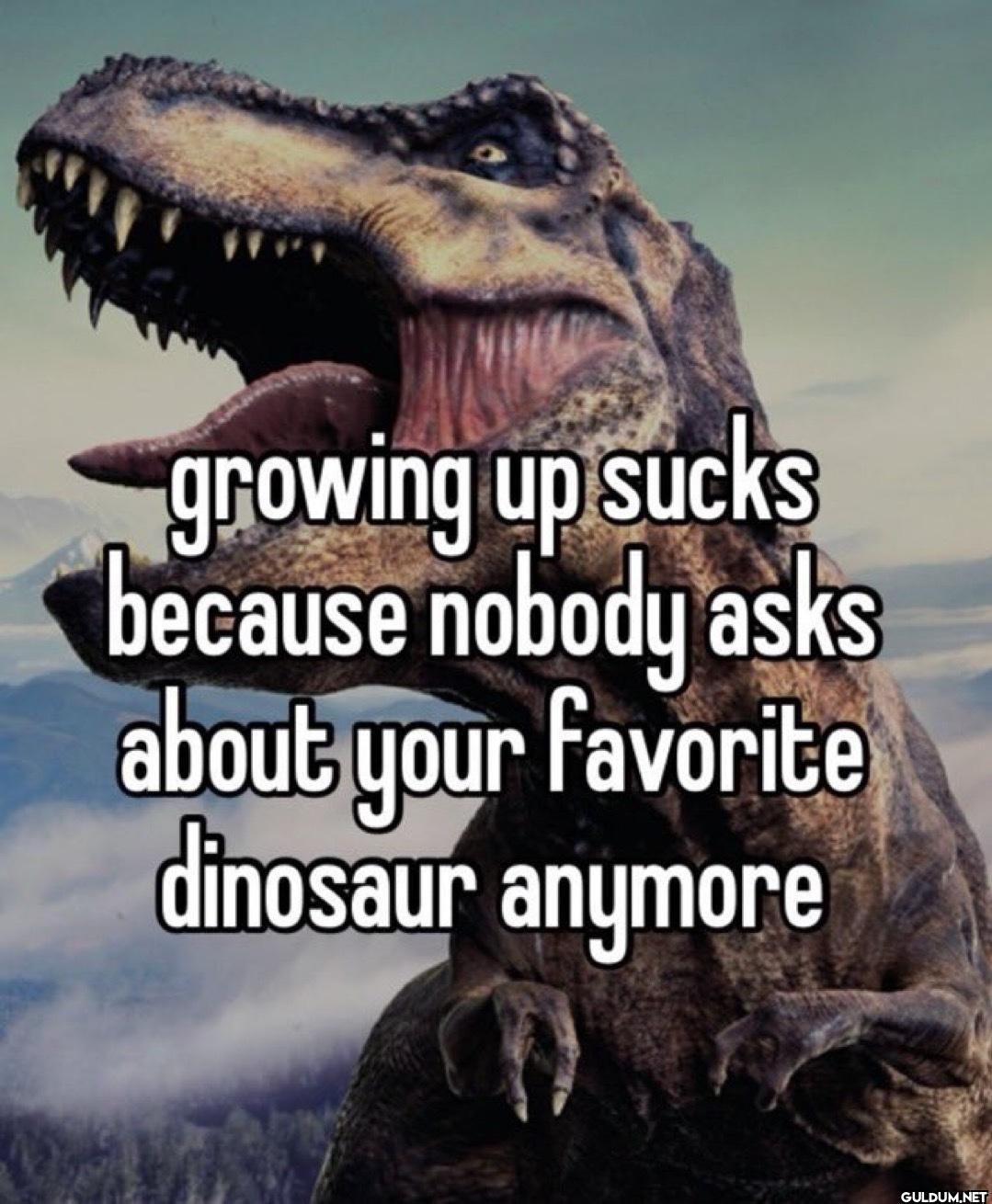 growing up sucks because...