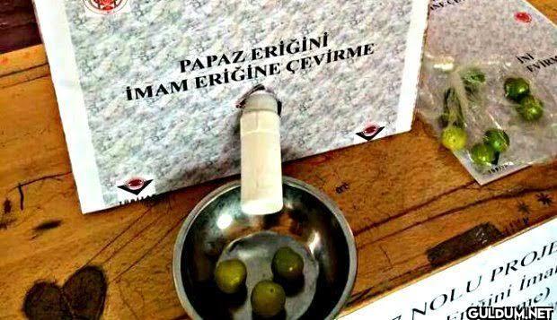 Papaz eriğini, imam...