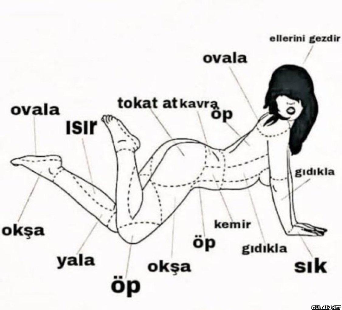 ovala Isır ovala ellerini...